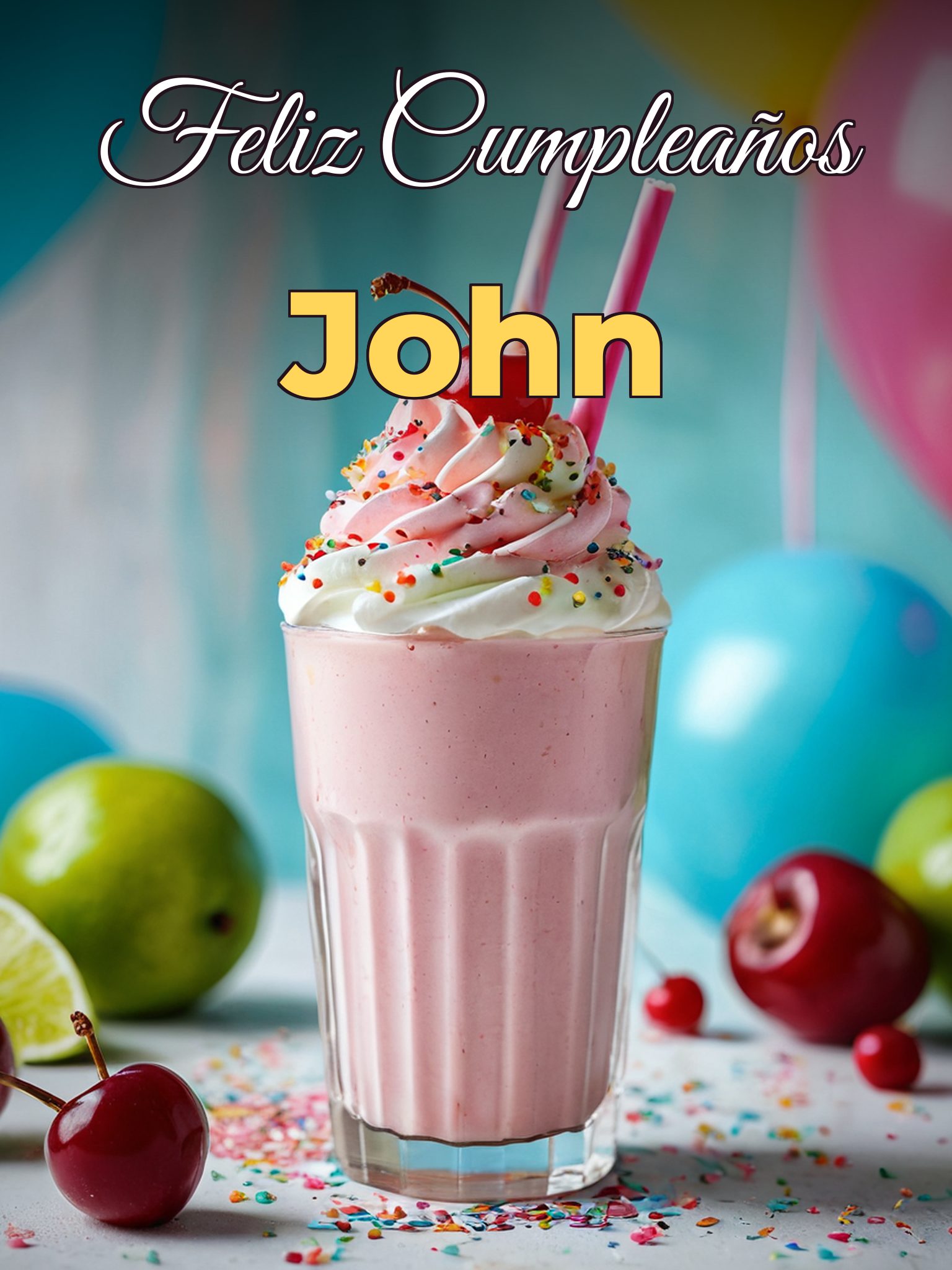 Feliz cumpleaños john