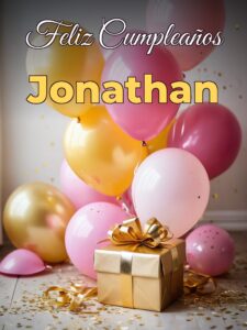 Feliz cumpleaños jonathan