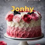 feliz cumpleaños jonhy