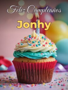 Feliz cumpleaños jonhy