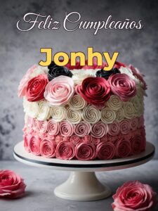 Feliz cumpleaños jonhy