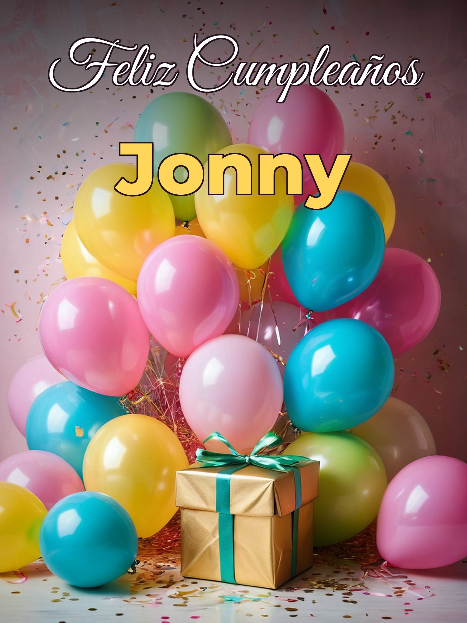 Feliz cumpleaños jonny