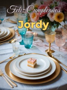 Feliz cumpleaños jordy