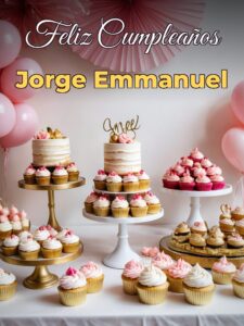 Feliz cumpleaños jorge emmanuel
