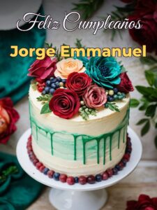Feliz cumpleaños jorge emmanuel