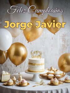 Feliz cumpleaños jorge javier