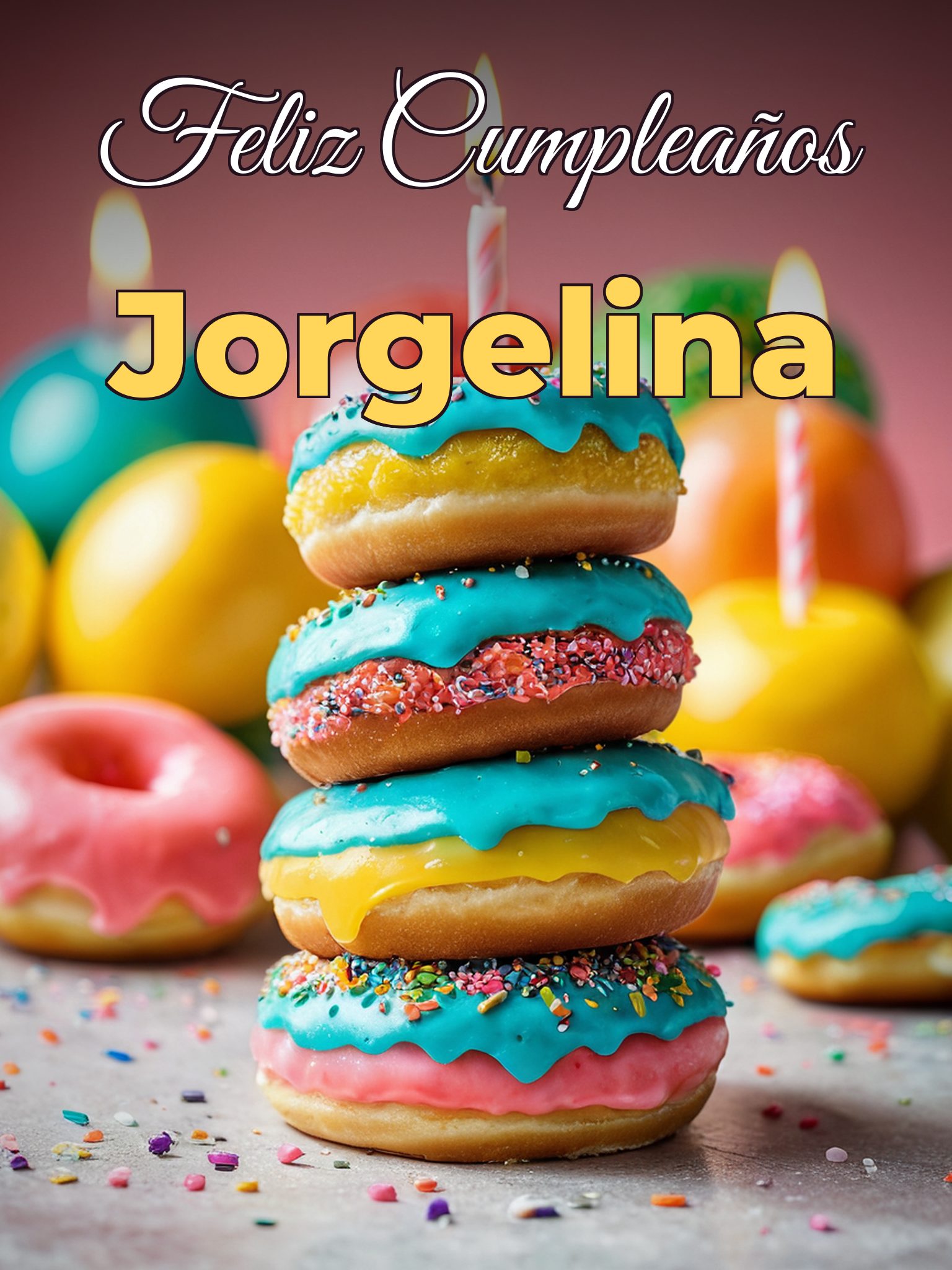 Feliz cumpleaños jorgelina