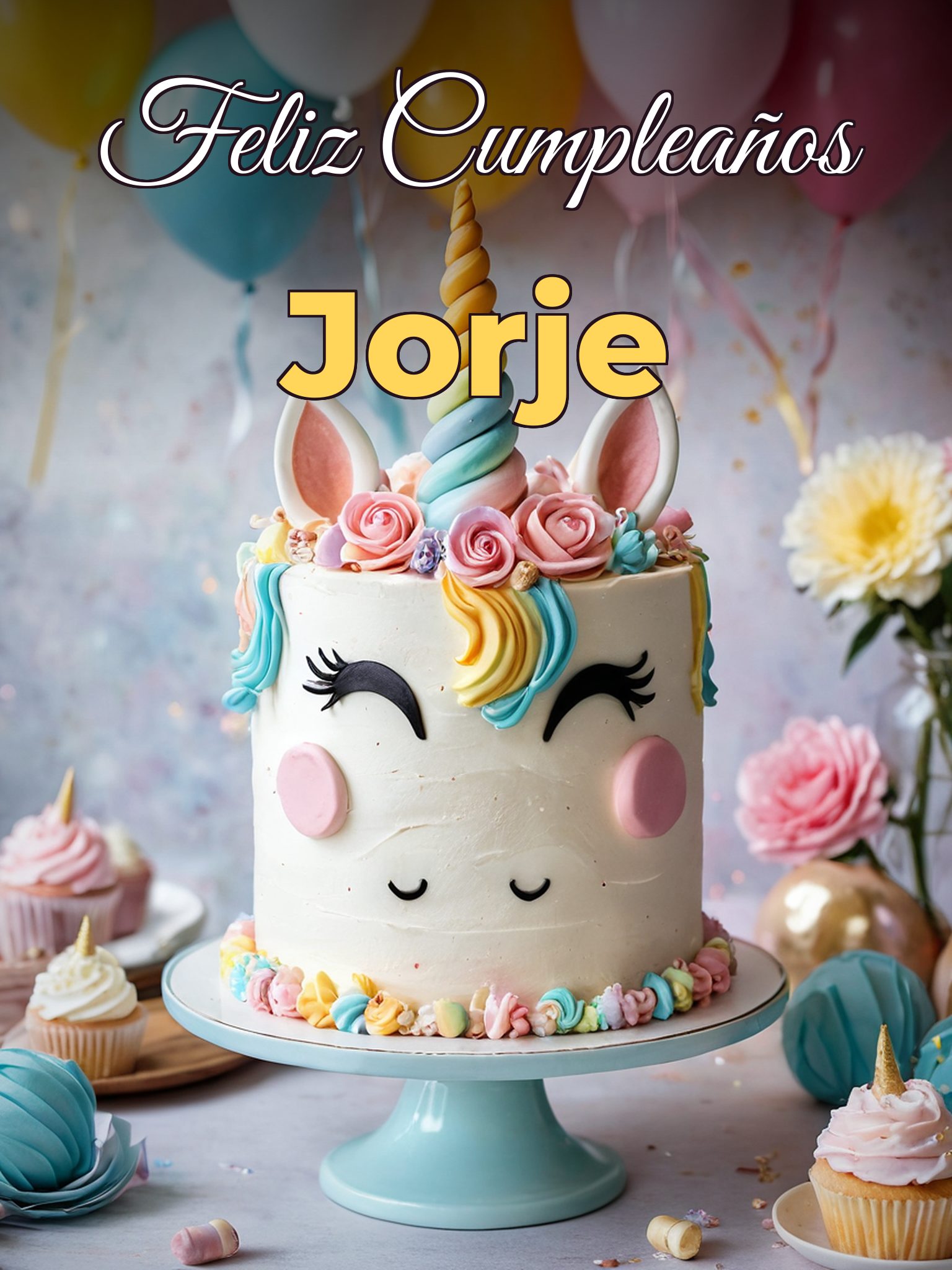 Feliz cumpleaños jorje