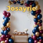 feliz cumpleaños josayrie