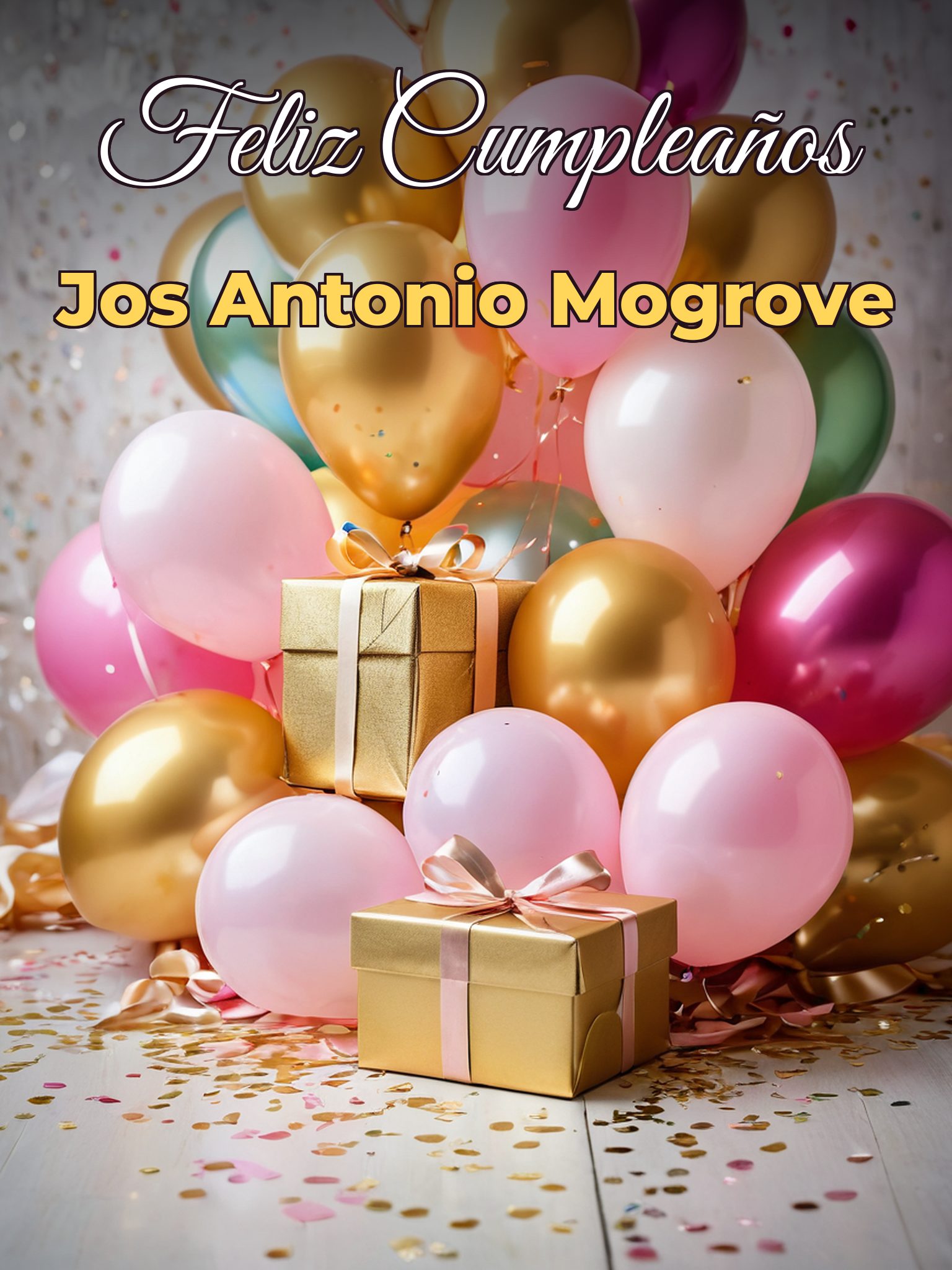 Feliz cumpleaños jos antonio mogrove
