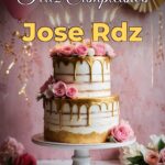 feliz cumpleaños jose rdz