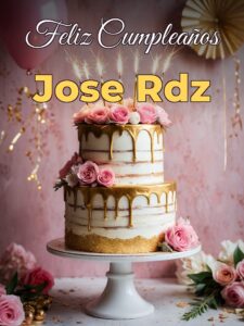 Feliz cumpleaños jose rdz