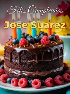 Feliz cumpleaños jose suarez