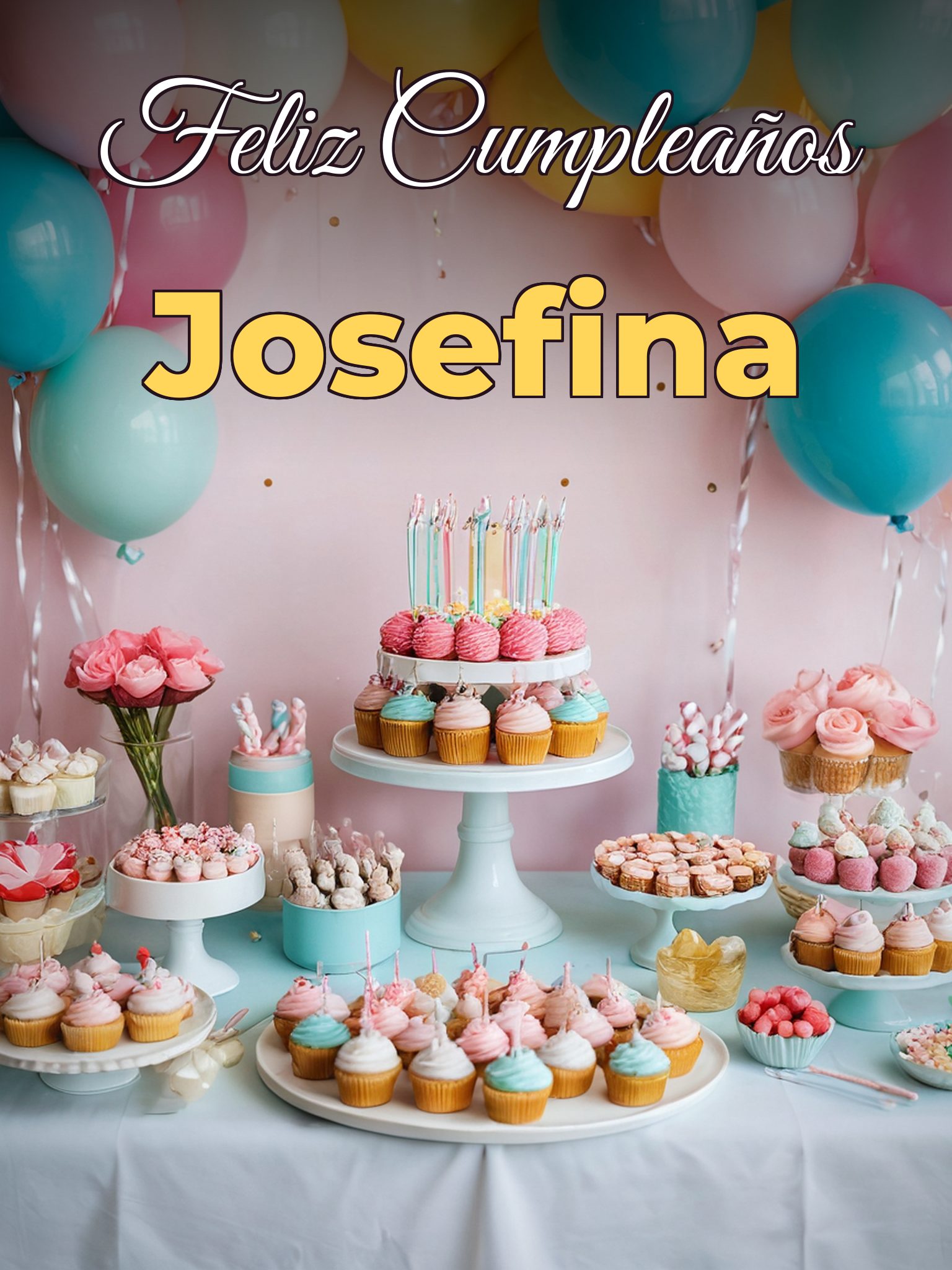 Feliz cumpleaños josefina