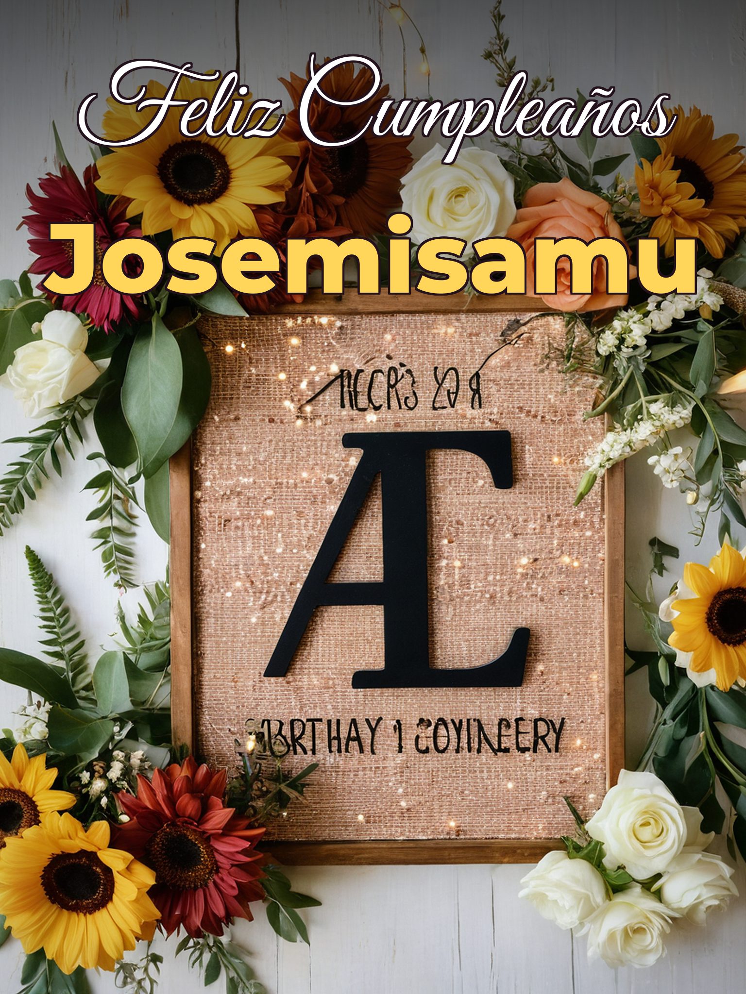 Feliz cumpleaños josemisamu