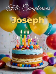Feliz cumpleaños joseph