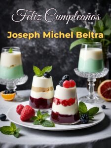 Feliz cumpleaños joseph michel beltra