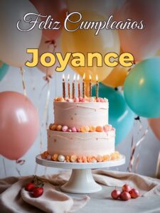 Feliz cumpleaños joyance