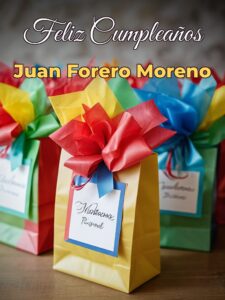 Feliz cumpleaños juan forero moreno