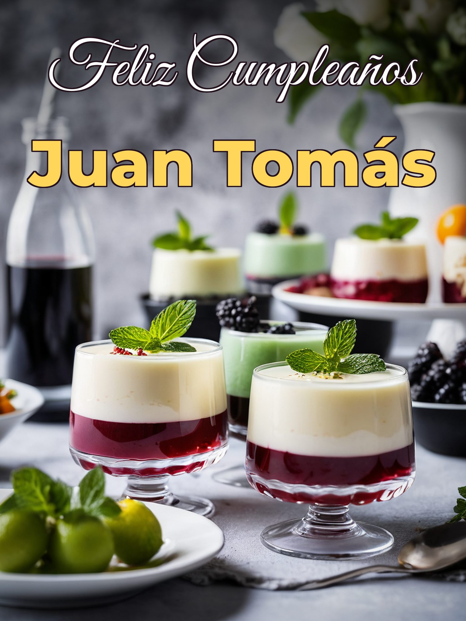 Feliz cumpleaños juan Tomás