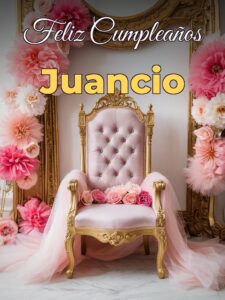Feliz cumpleaños juancio