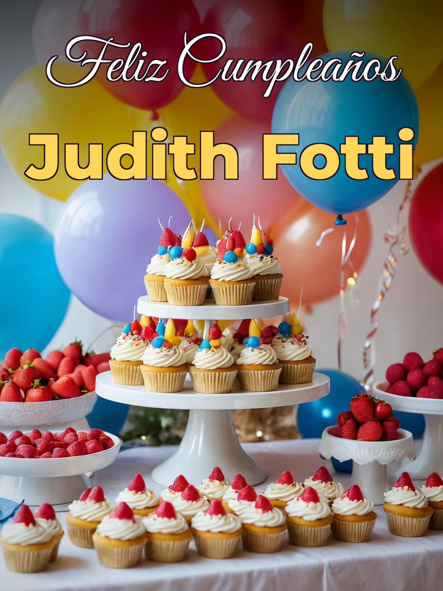 Feliz cumpleaños judith fotti