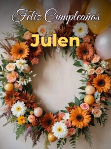 Feliz cumpleaños julen