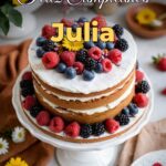 feliz cumpleaños julia