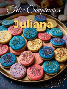 Feliz cumpleaños juliana