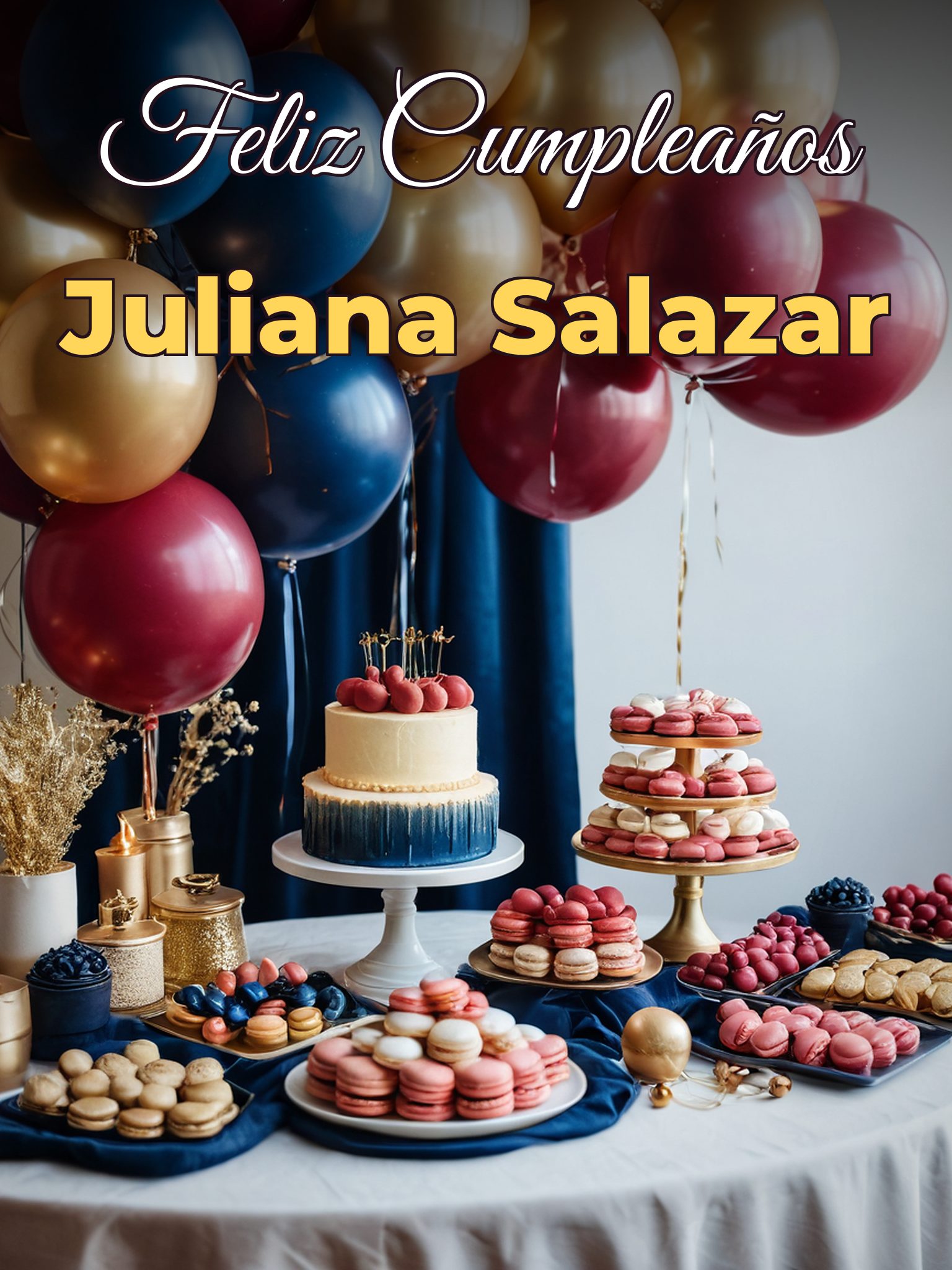 Feliz cumpleaños juliana salazar