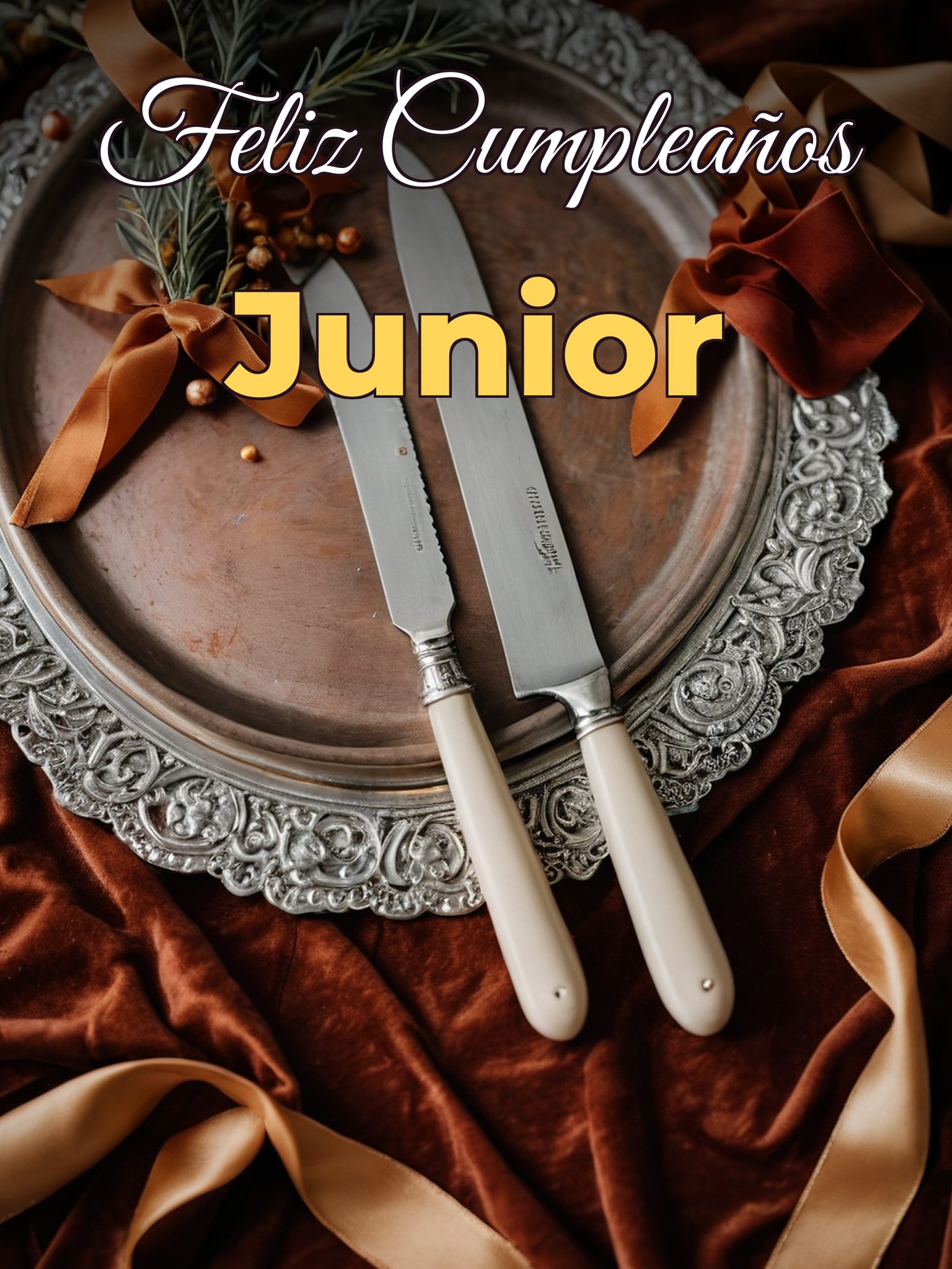 Feliz cumpleaños junior