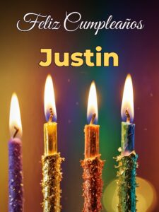 Feliz cumpleaños justin