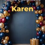 feliz cumpleaños karen