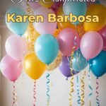 feliz cumpleaños karen barbosa