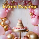 feliz cumpleaños karen dayana