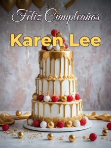 Feliz cumpleaños karen lee