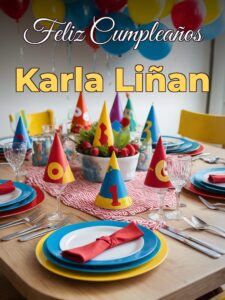 Feliz cumpleaños karla liñan
