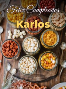 Feliz cumpleaños karlos