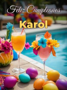 Feliz cumpleaños karol