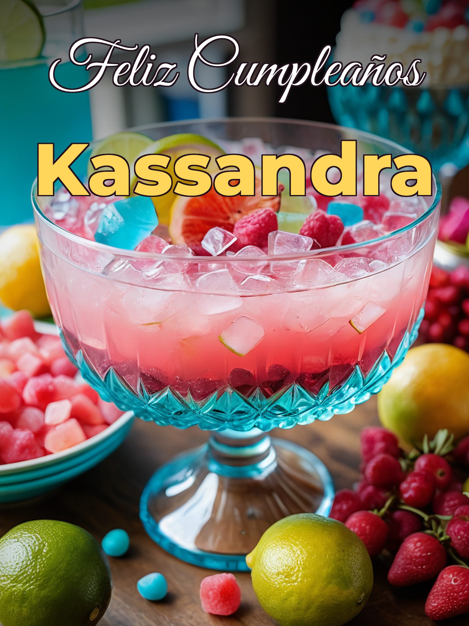 Feliz cumpleaños kassandra