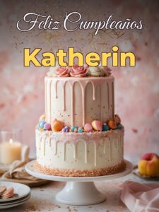 Feliz cumpleaños katherin