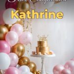 feliz cumpleaños kathrine