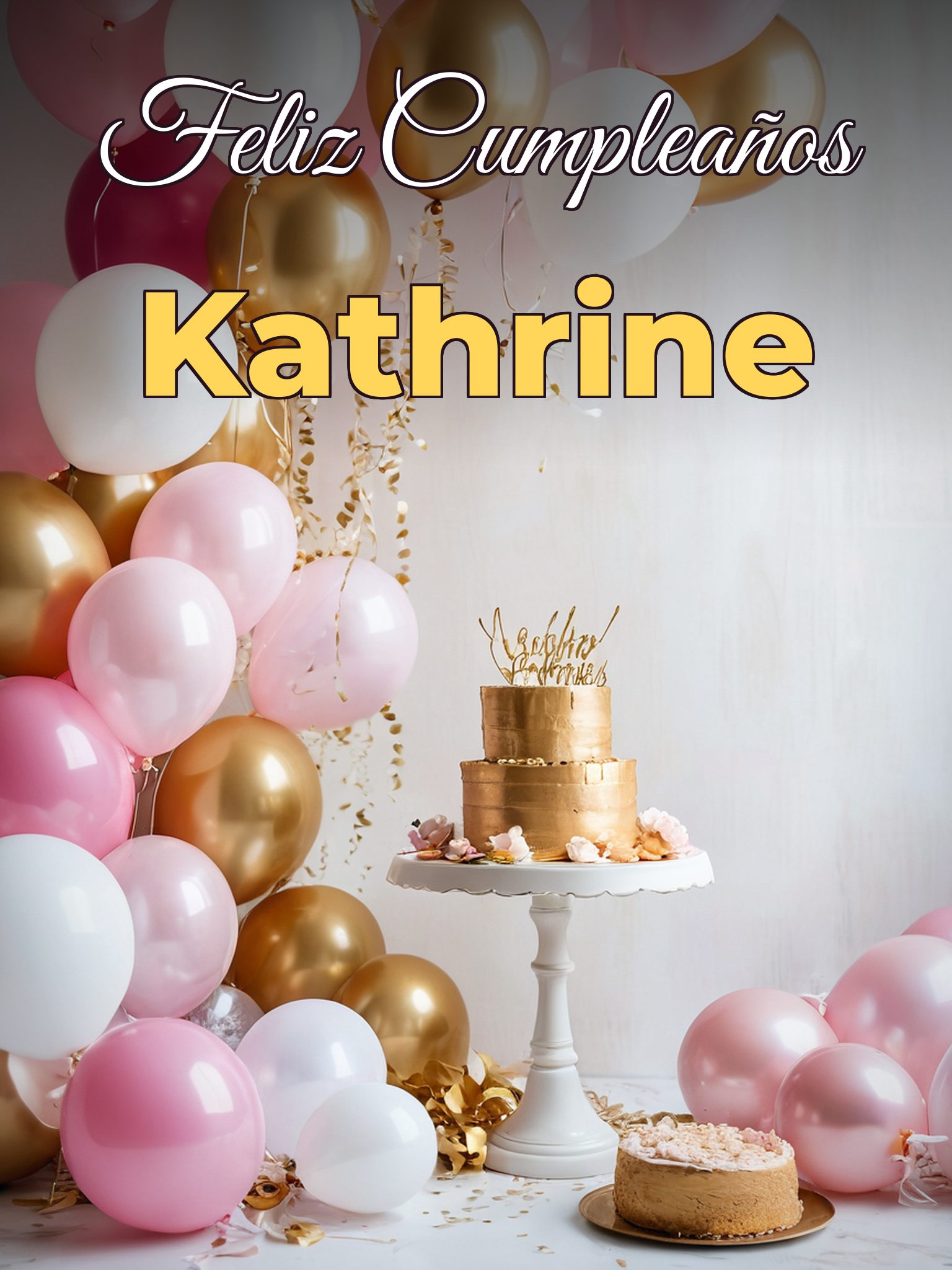 Feliz cumpleaños kathrine