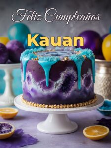 Feliz cumpleaños kauan