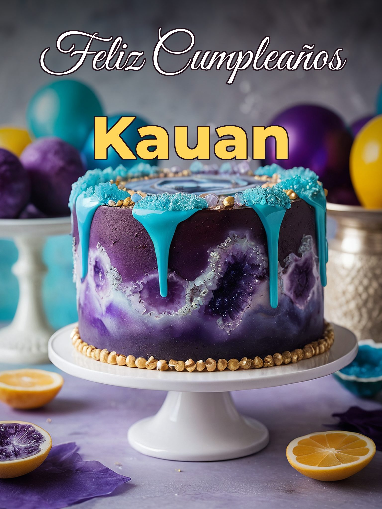 Feliz cumpleaños kauan