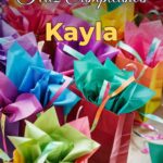 feliz cumpleaños kayla