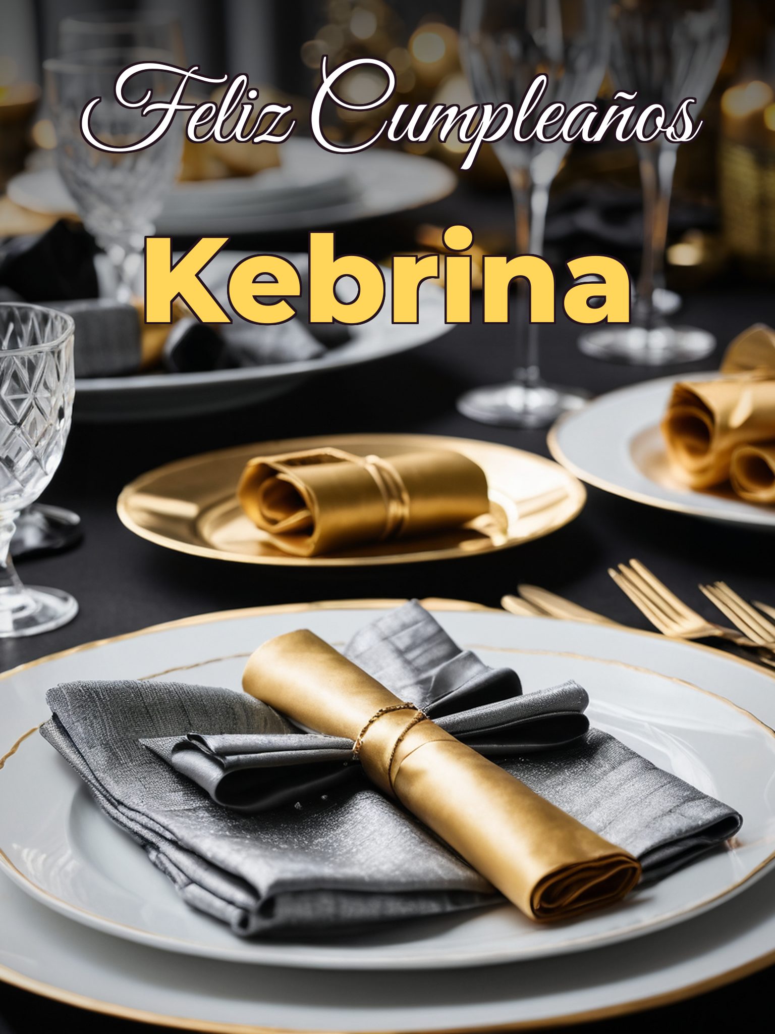 Feliz cumpleaños kebrina