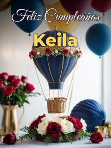 Feliz cumpleaños keila