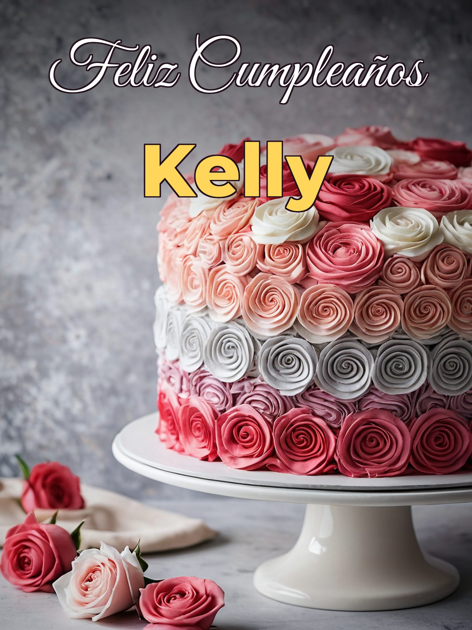 Feliz cumpleaños kelly