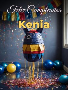Feliz cumpleaños kenia